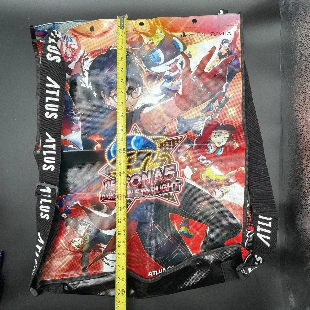 Persona 3 Persona 5 Dancing Game Promo Tote Bag Atlus PS4 PS Vita Shopper‎